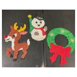 Christmas Popcorn Art Decorations