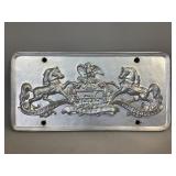 3D Decorative License Plate