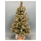 Glolite Christmas Tree with Chenille Glass Tubes