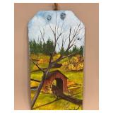 Hand Painted Slate by Chris Knight