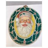 Antique Glolite Santa Face