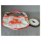 The Derrick Bag and Clock