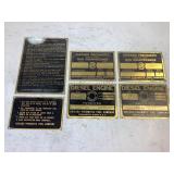 Chicago Pneumatic Tool Company Metal Signs