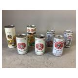 Collectors Beer Cans and Coin Banks