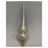 Antique Glass Christmas Tree Topper