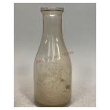 E. U. Cumberland Hooker PA Milk Bottle