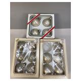Assorted Boxed Glass Christmas Ornaments