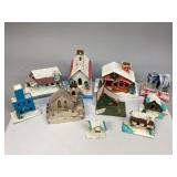Japanese Cardboard Putz Structures & More
