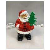 Vintage Royalite Light-Up Plastic Santa Claus