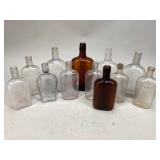 Miscellaneous Vintage Glass Bottles & Flasks
