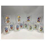 Assorted McDonalds 2000 Disney Glasses