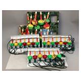 Three Sets of Seven Multi Bubble Lights