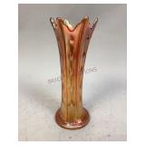 Vintage Carnival Glass Stretch Vase