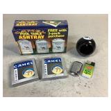 Camel Lighters and Ash Trays