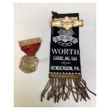 Vintage Odd Fellows Memorbilia