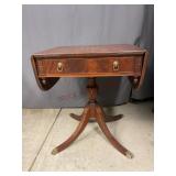 Regency Style Drop Leaf Side Table