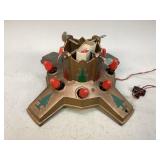 Vintage Cast Iron Lighted Tree Stand