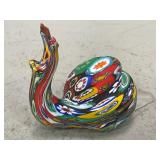 Millefiori Glass Snail
