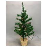 3 Foot Vintage Artificial Christmas Tree