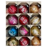 Vintage Glass Christmas Ornaments