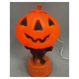 Halloween Jack-O-Lantern with Cat Blowmold