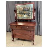 Mahogany Dresser with Mirror