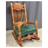 Victorian Man of the North Style Rocking Chair