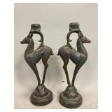 Deer Shaped Candlestick Holders