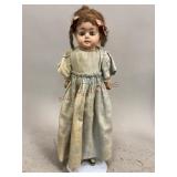 Composite Doll with Glass Eyes