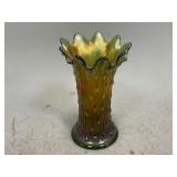 Northwood Swung Glass Carnival Vase