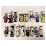 Miscellaneous Miniature Bisque Porcelain Dolls