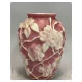 Phoenix Art Glass Wild Rose Vase