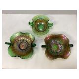 Assorted Northwood Carnival Glass Bowls & More