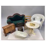 Assorted Doll House Furniture