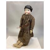 Antique China-Head Porcelain Doll