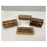 Vintage Novelty Wood Crate Mailer Souvenirs