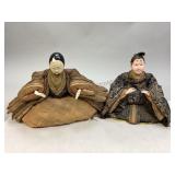 Early Japanese Traditional Costumed Dolls