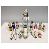 Assorted Vintage Bisque Porcelain Figurines