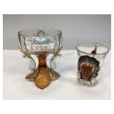 Antique Pittsburgh Masonic Glassware