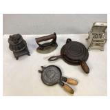 Assorted Cast Iron Miniature Appliances