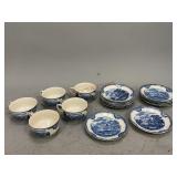 Johnson Bros Old Britain Castles Teacups & Saucers