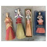 Antique Boudoir Brushes