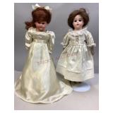 LW&CO & Armand Marseille Porcelain Dolls