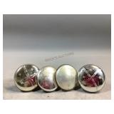 Mercury Glass Curtain Tie Backs