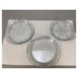 Vintage Anchor Hocking Fire-King Glass Pie Plates
