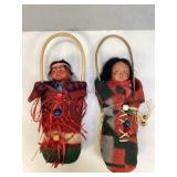 Vintage Skookum Souvenir Dolls