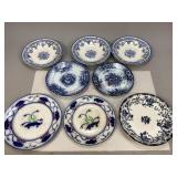 Miscellaneous Blue & White Porcelain Dishes