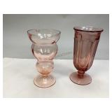Imperial Glass Ohio Pink Goblet and More