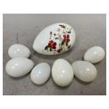 Decorative Glass Eggs