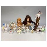 Assorted Vintage Pincushion Dolls/Boudoir Tops